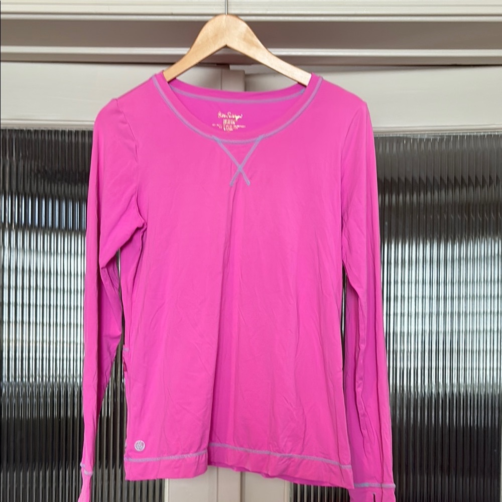 Lilly Pulitzer Women's Pink Long Sleeve Top